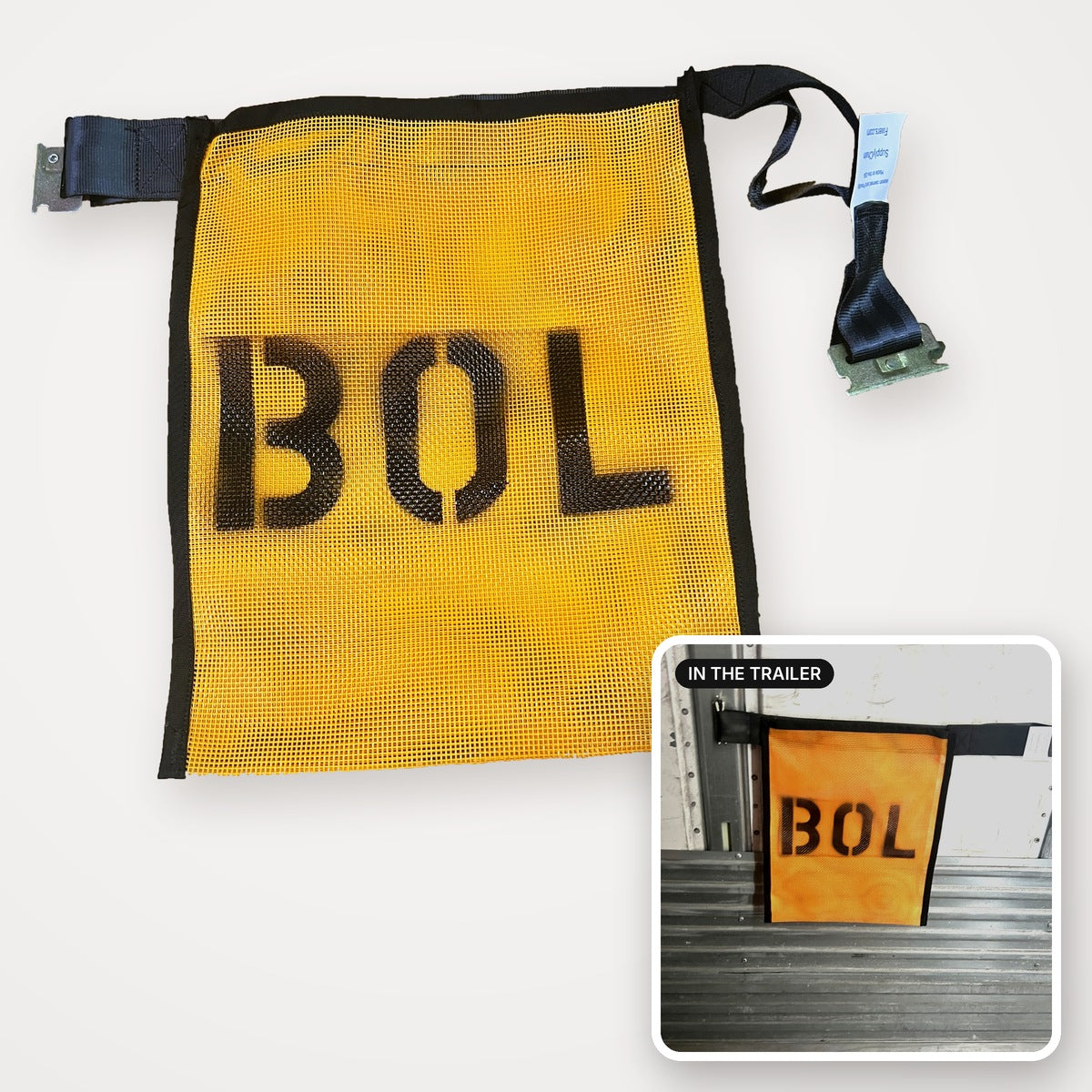 BOL Buddy - E-Track Bill of Lading Holder for Trailers